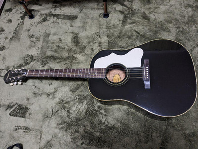 Acoustic Guitar Epiphone 1963-AJ-45 EB Black Limited Custom Shop S