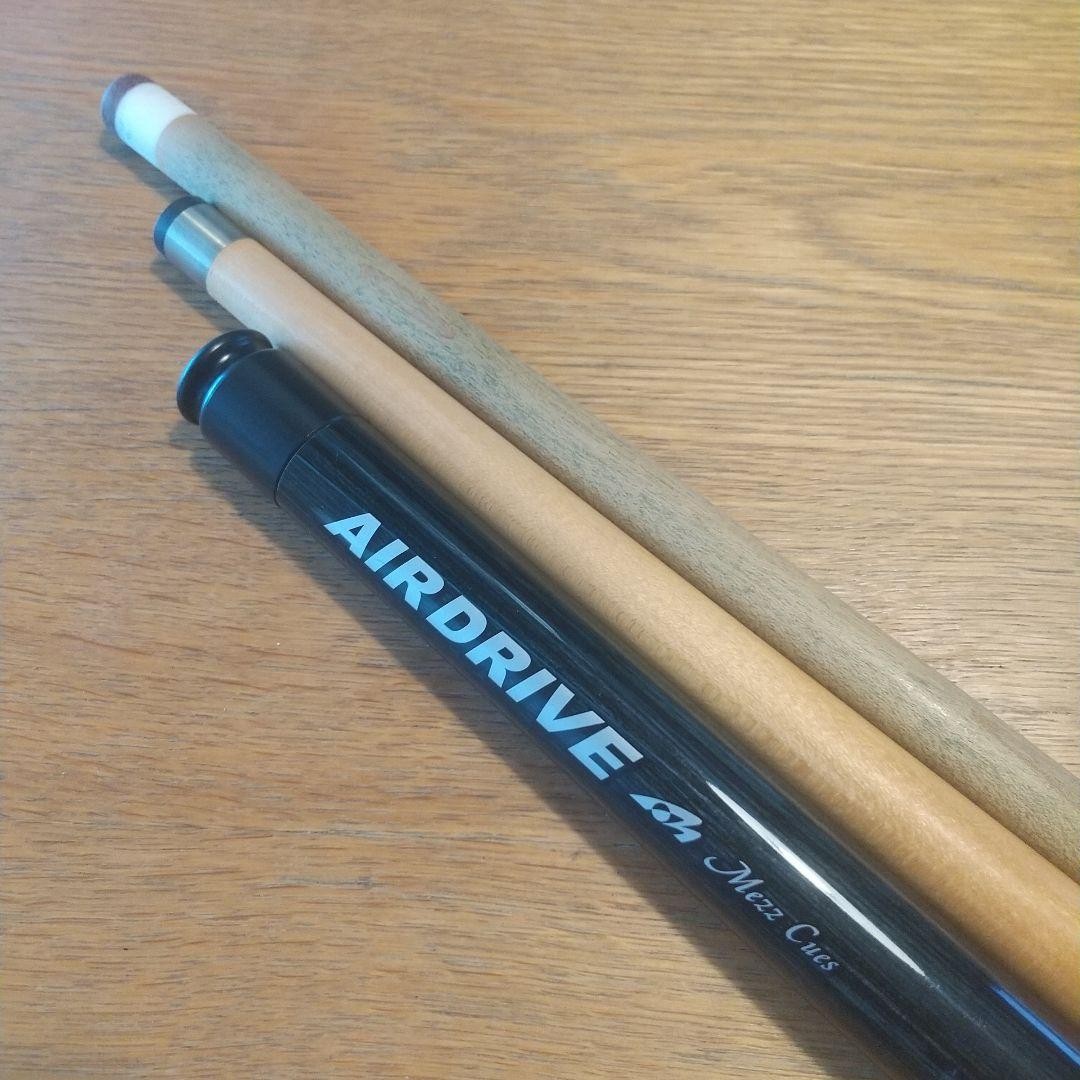 Mezz AIR DRIVE 1st Gen Jump Cue Tsubasa Tip Dual Shaft Rare