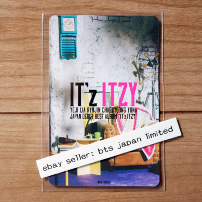 ITZY Yeji IT'z Official Photocard Photo card A B 1st Limited Japan