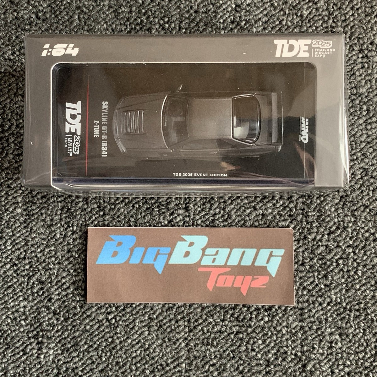 Inno64 Nissan Skyline GT-R R34 Z-Tune TDE 2025 Thailand Diecast