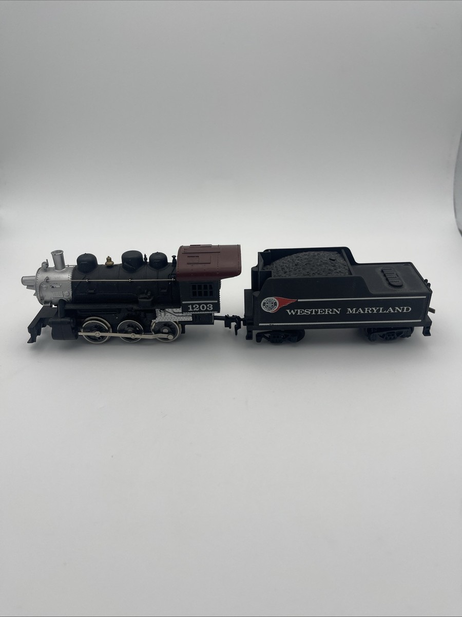 HO Tyco 0-6-0 Western Maryland #1203 Steam Loco DC HO612 | eBay