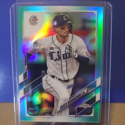 2021Topps Chrome Npb Gakuto Wakabayashi Aqua /199 | eBay