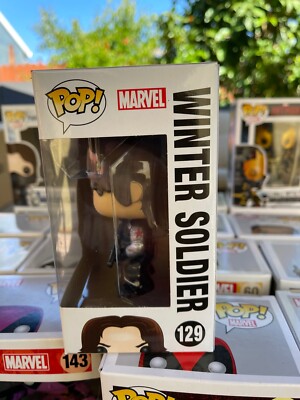 Funko POP! - Winter Soldier - 129 - Marvel - Captain America Civil