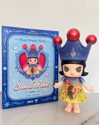 POP MART Mega Royal Molly Snow White 400% Figure Collectible Toy