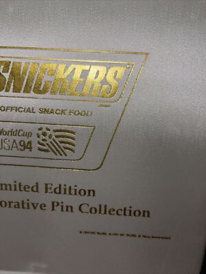 World Cup USA 1994, Snickers Limited Edition Commemorative Pin