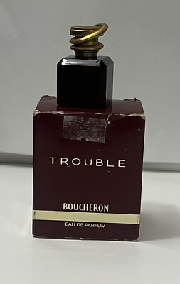 Trouble by Boucheron 5ml/ 0.16 fl. oz. EDP Mini Splash Rare. | eBay