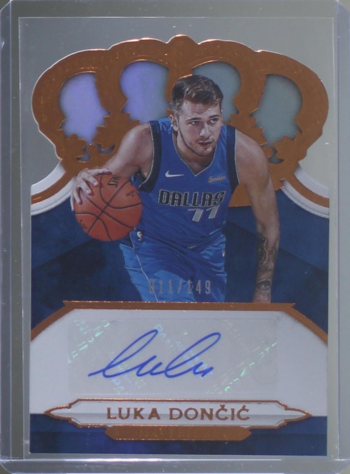 2018-19 Panini Crown Royale - Luka Dončić #CR-LDC | eBay