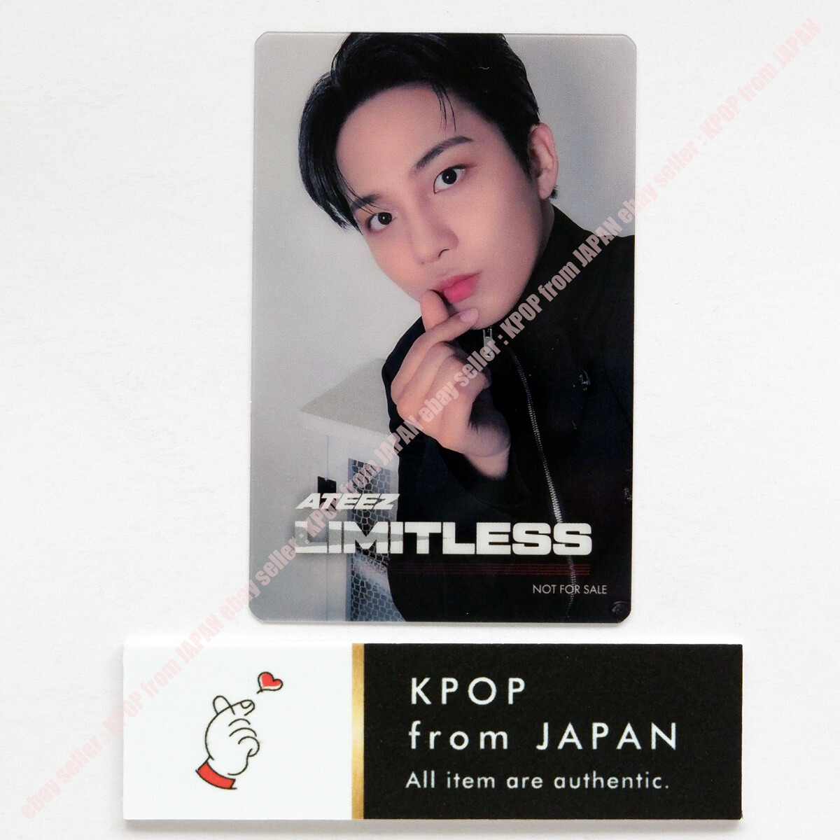 JONGHO ATEEZ Limitless Official Photocard ATINY Tower records HMV