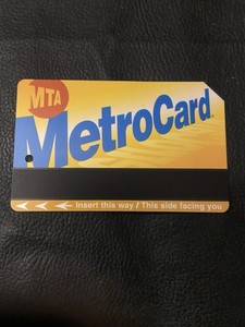 Blue Metro Card | eBay