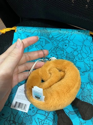 Jellycat Amuseable Pretzel Bag Charm Plush Keychain – Cute Holiday