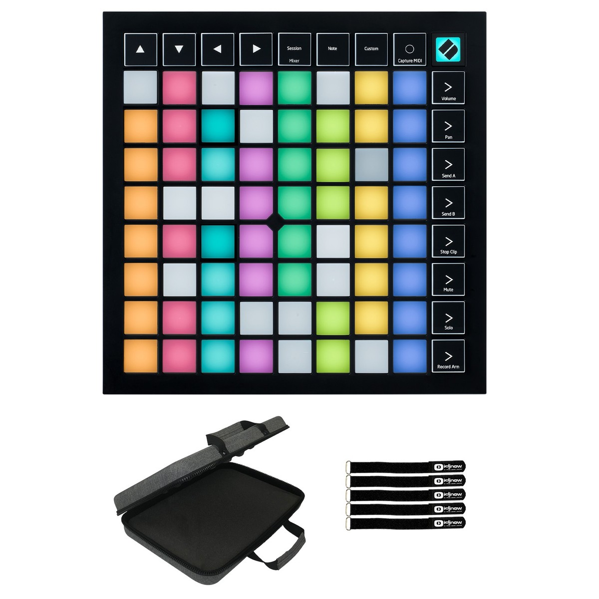 Novation Launchpad X Audio Recording Grid Controller for Ableton