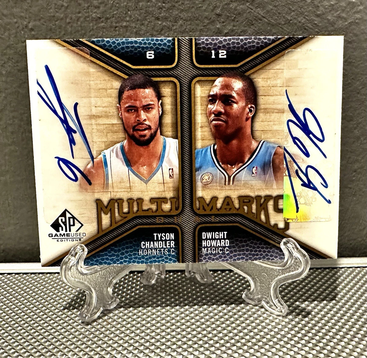 Tyson Chandler Basketball Autographed Sports Trading Cards