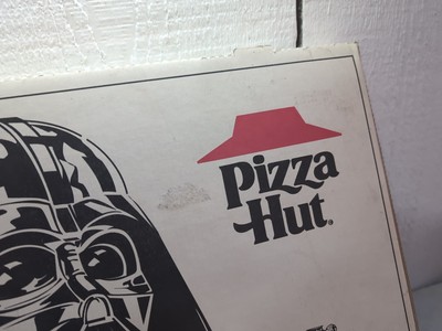 Vintage 1997 Pizza Hut Coloring Box Star Wars Darth Vader 1990s