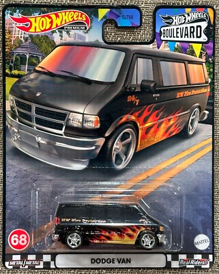 2023 Hot Wheels Boulevard # 68 Dodge Van , Lot of 5 , Free
