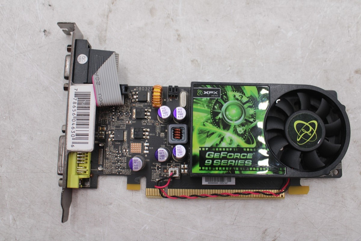 XFX GeForce 9 Series 9500GT 1 GB PCI-E Graphics Video Card- PV
