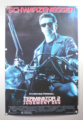 Terminator 2: Judgment Day (1991) Dbl Sided Movie Poster 27x40