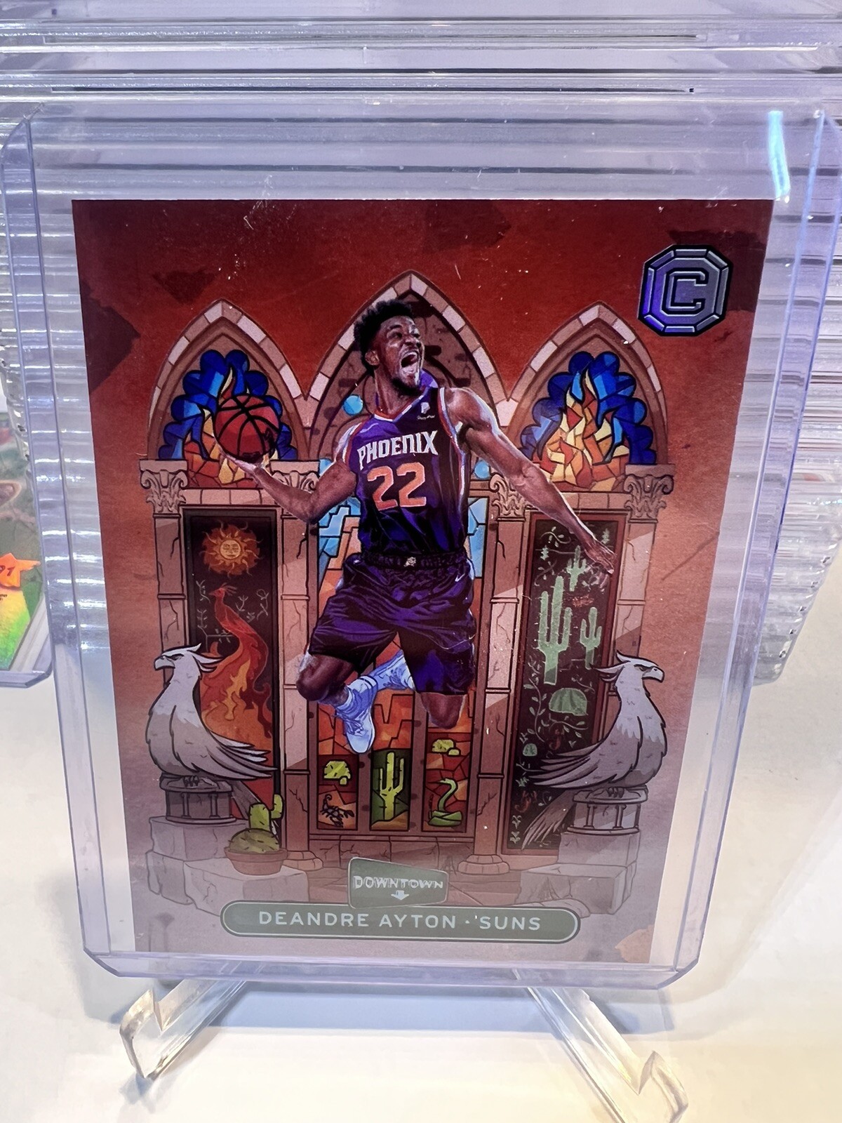 Deandre Ayton 2018 Cornerstones #10 Downtown /(SSP) Price Guide