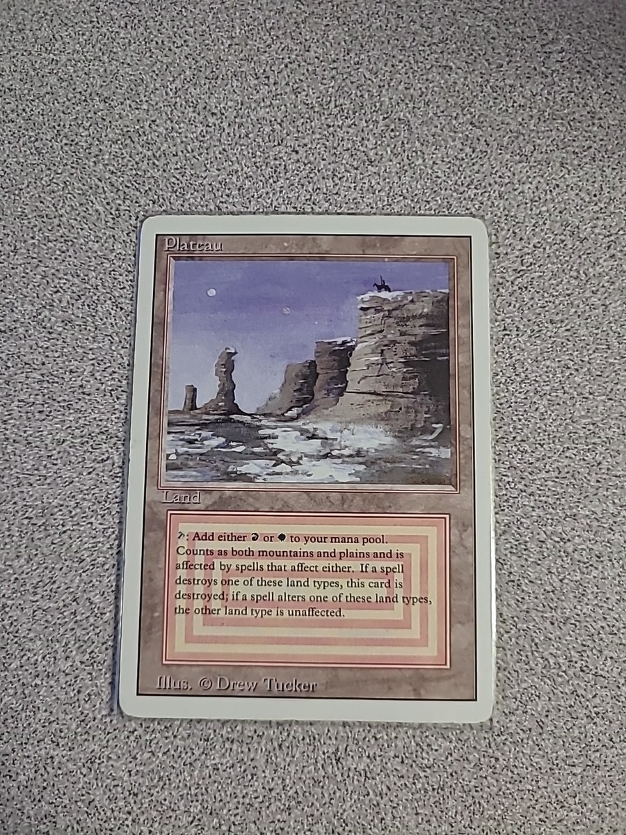 MTG 3ED リバイズド Plateau 英語版 1枚 MTG 3ED リバイズド Plateau