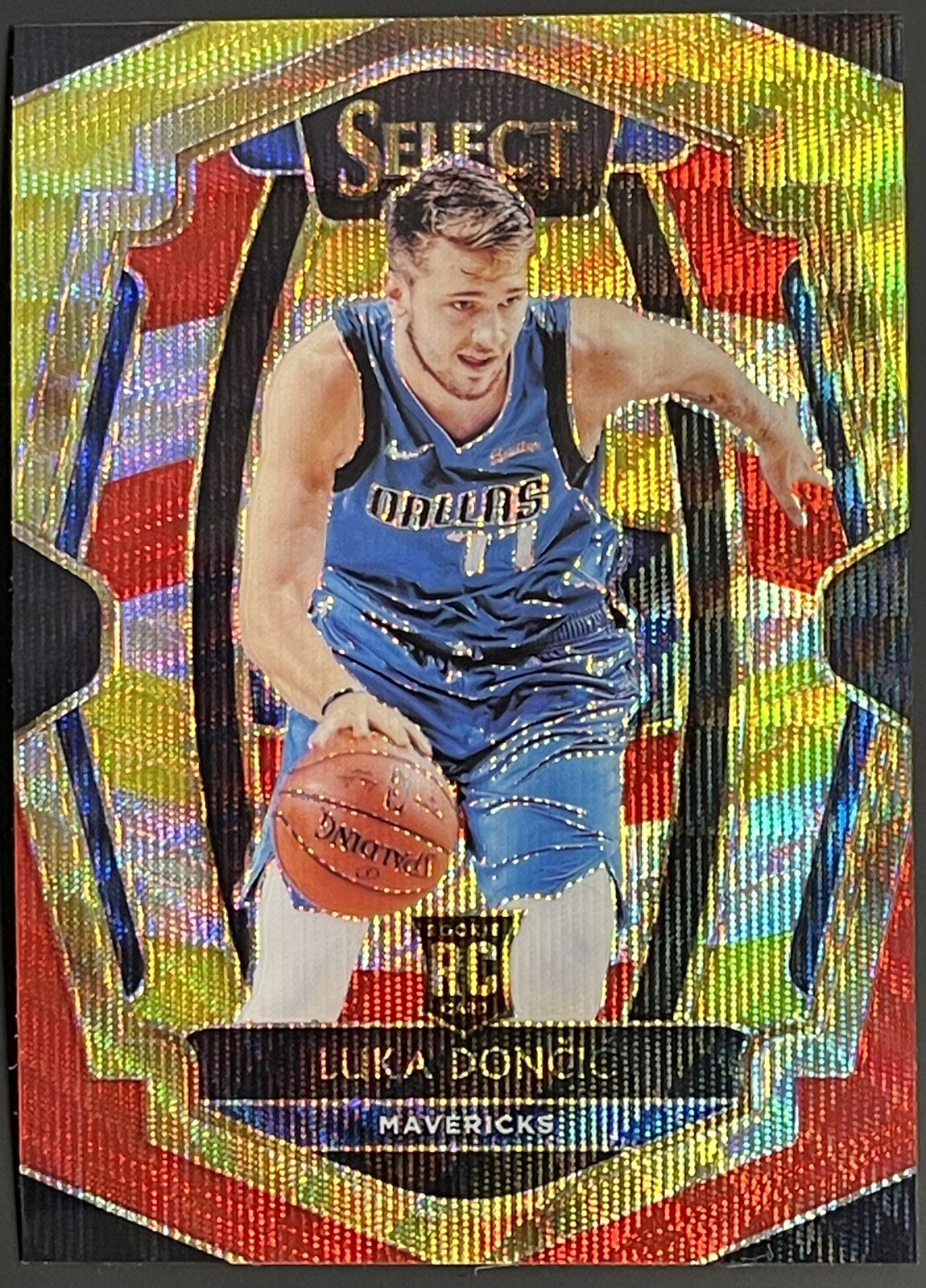 Luka Doncic 2018 Select #122 Premier Level Tri-Color Price Guide