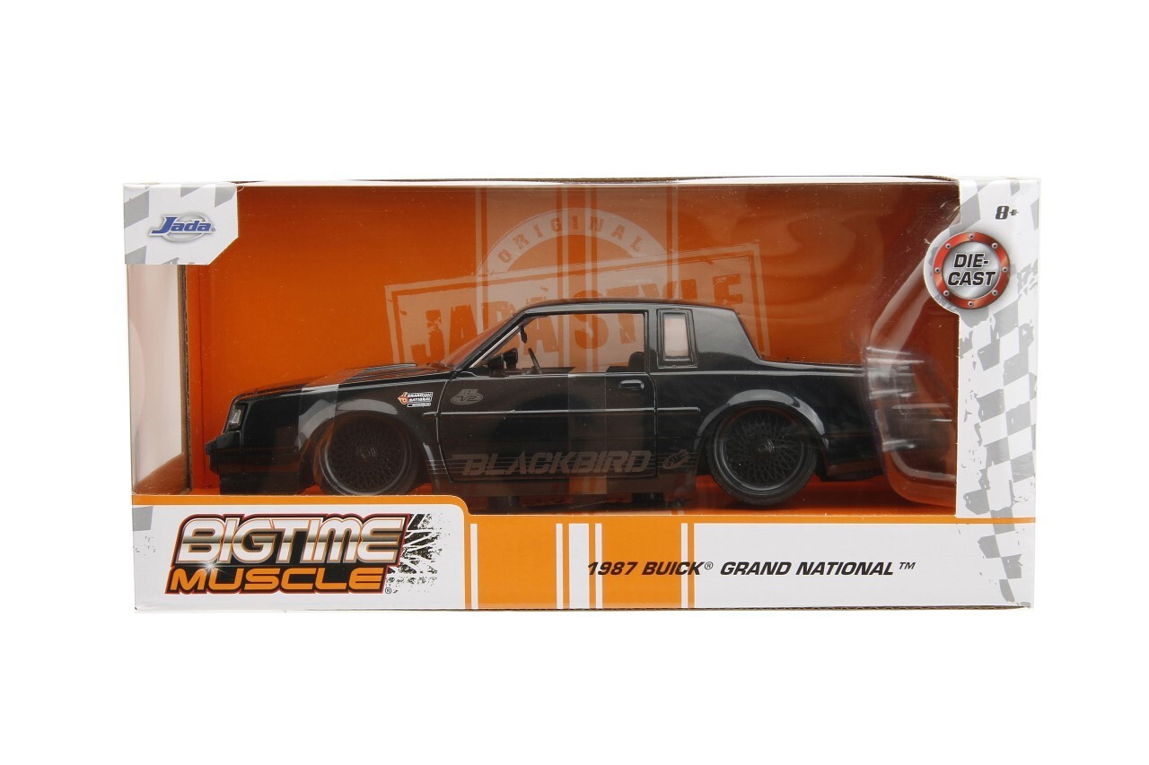 Jada 1:24 Bigtime Muscle 1987 Buick Grand National Blackbird 34199
