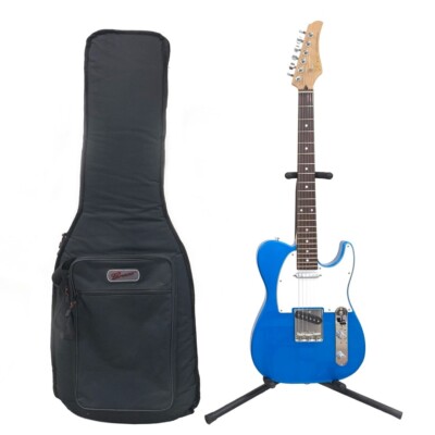 Electric Guitar Greco WST-STD Blue Made in Japan with Soft Case | eBay