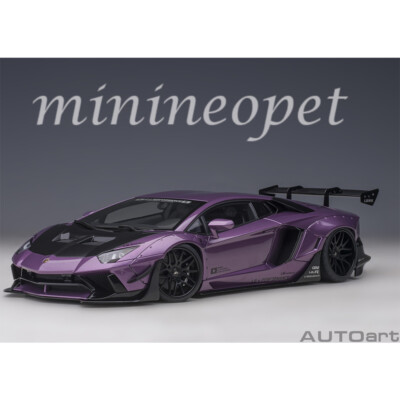 AUTOart LBWK LB WORKS LAMBORGHINI AVENTADOR 1/18 VIOLA SE30 79242