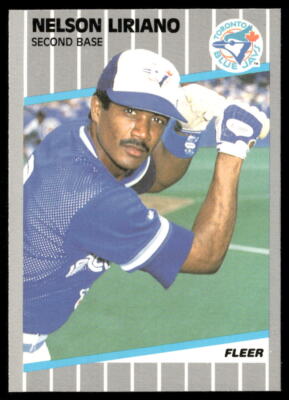 1989 Fleer #239 Nelson Liriano Glossy | eBay