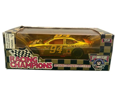 NASCAR 50th Anniversary Gold Diecast #94 McDonalds 1:24 Stock Car