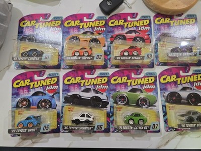 2025 CarTuned 1:64 Series 1 JDM Tuners Assortment 8 Car Set