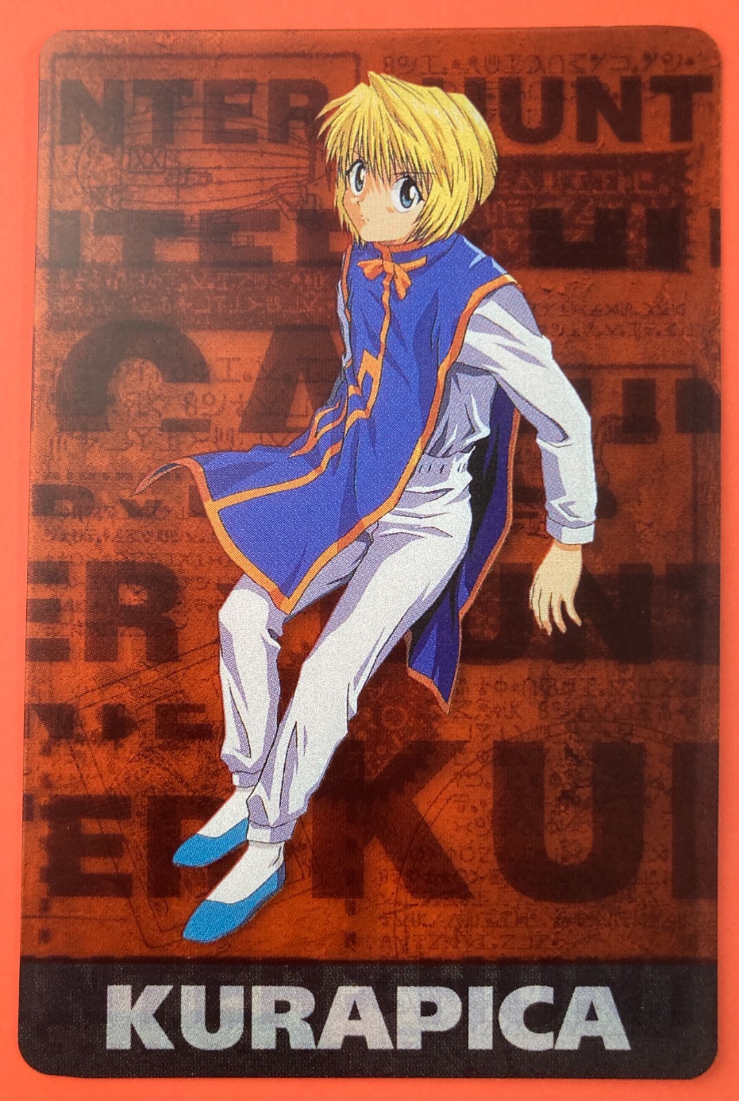 Kurapika Hunter x hunter promo card 1999 No.003 BANDAI Japanese F