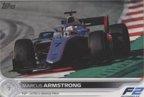 2022 Topps Chrome Formula 1 #136 Marcus Armstrong | eBay