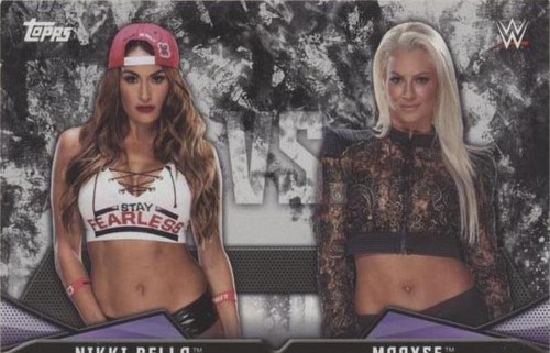 Nikki Bella 2017 Topps WWE Authentic Kiss Card Auto Autograph SSP