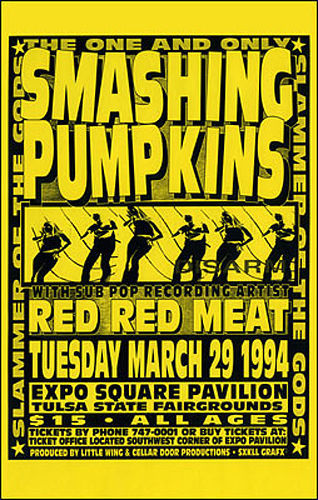 Smashing Pumpkins / Asia Tour 2025 Original Official Gig Poster A2