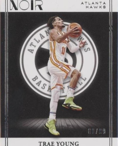 TRAE YOUNG トレイ ヤング 55/99 NOIR panini sneaker spotlight auto
