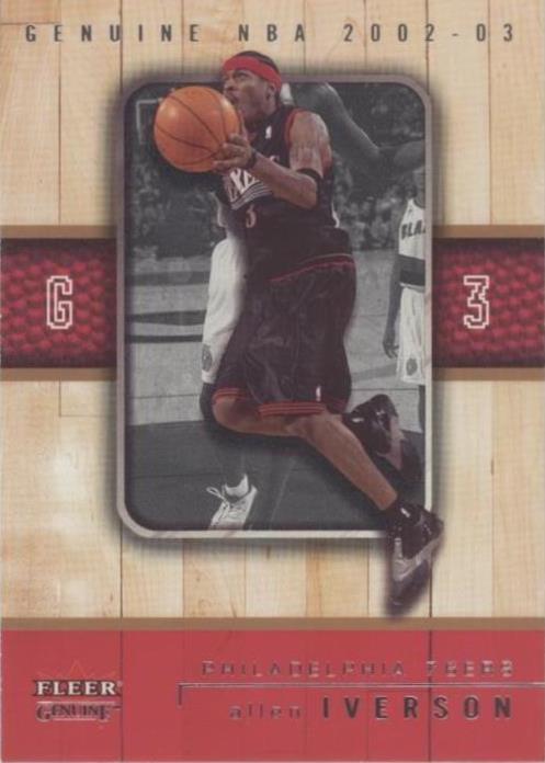 2002-03 Fleer Genuine - Allen Iverson #2 for sale | eBay