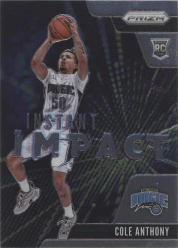 2020-21 Panini Prizm Penmanship Cole Anthony RC Rookie AUTO Magic