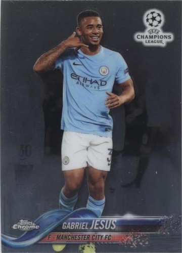 2022-23 Gabriel Jesus 1/1 auto Gold Topps UCL Arsenal | eBay