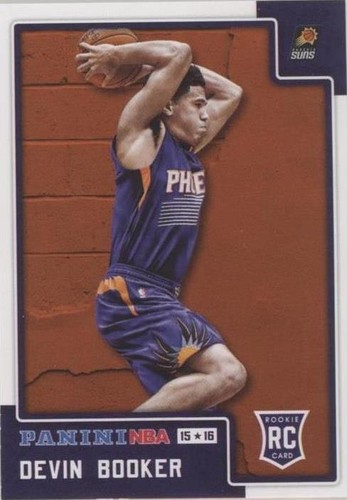 Devin Booker 2015-16 Panini NBA Hoops Great Significance RC SSP