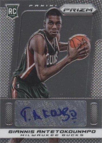 2013-14 Panini Prizm Giannis Antetokounmpo ROOKIE RC #290 PSA 10