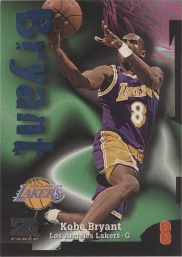 1997-98 SKYBOX Z-FORCE #1 KOBE BRYANT SLAM CAM | eBay