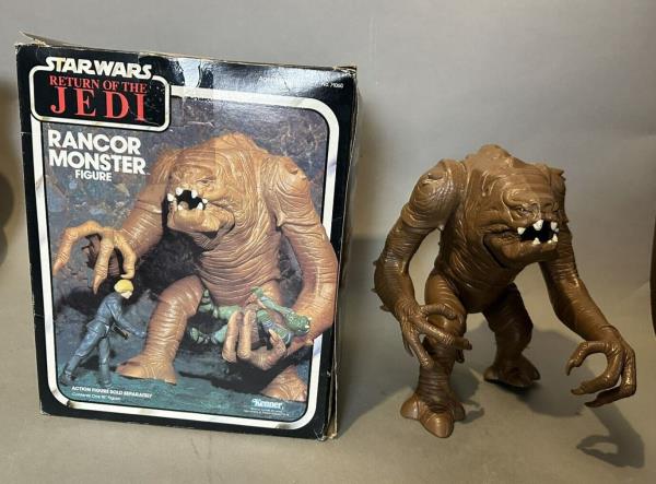 Vintage Star Wars Return of the Jedi Rancor Monster Action Figure