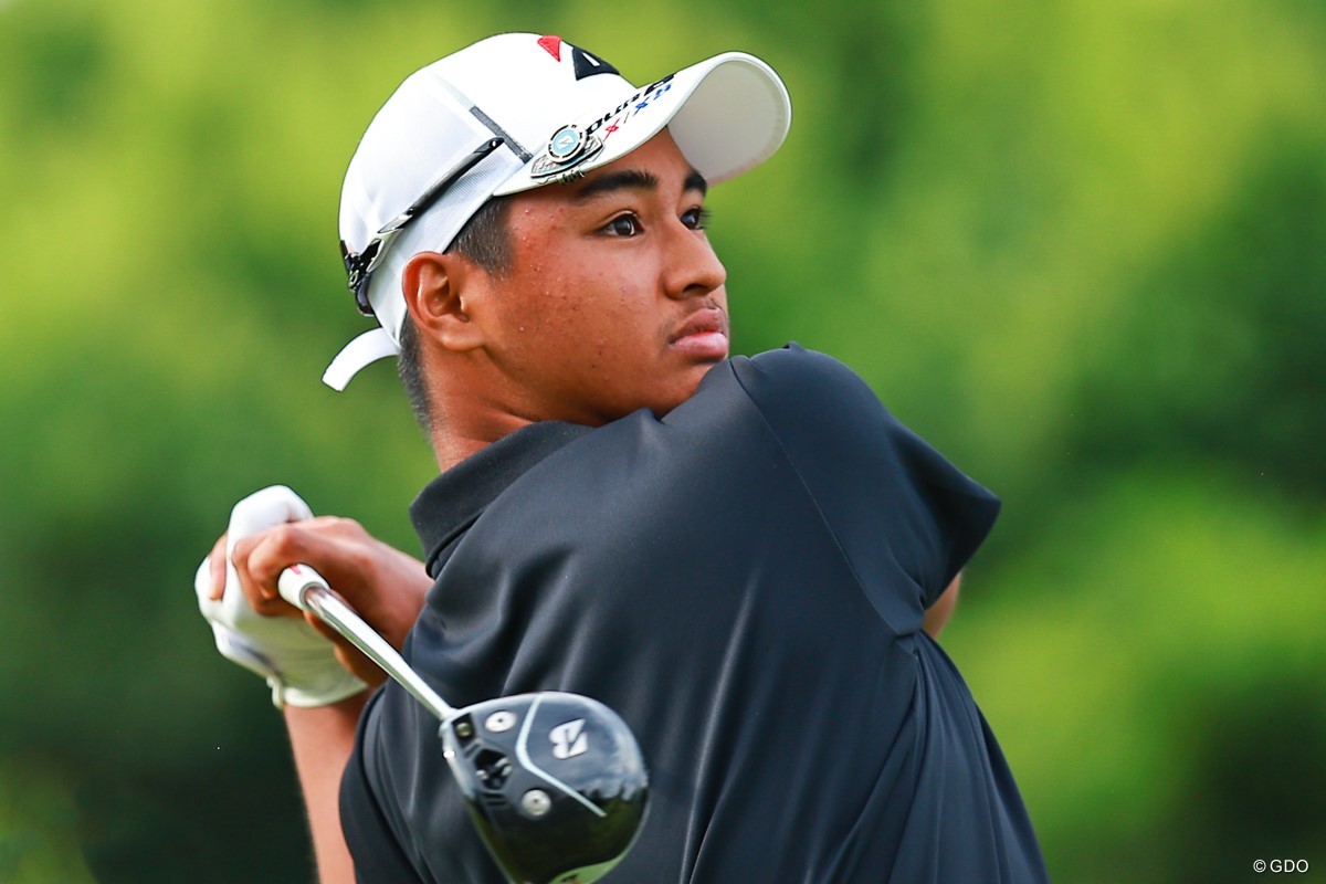 190センチで300yd飛ばす 規格外の15歳・鈴木新一がツアーデビュー