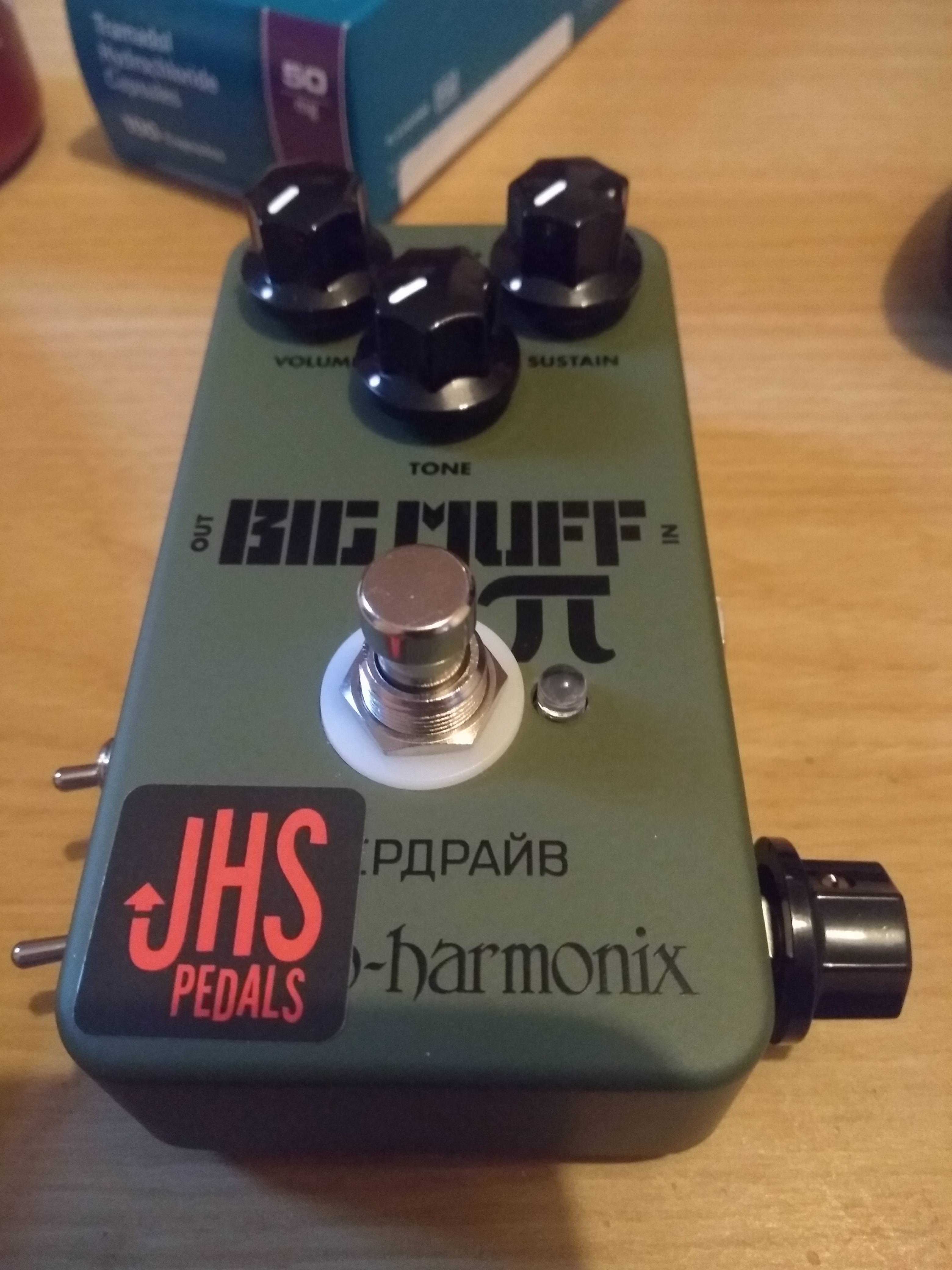 NPD- EHX Russian big muff with JHS Moscow Mod : r/guitarpedals