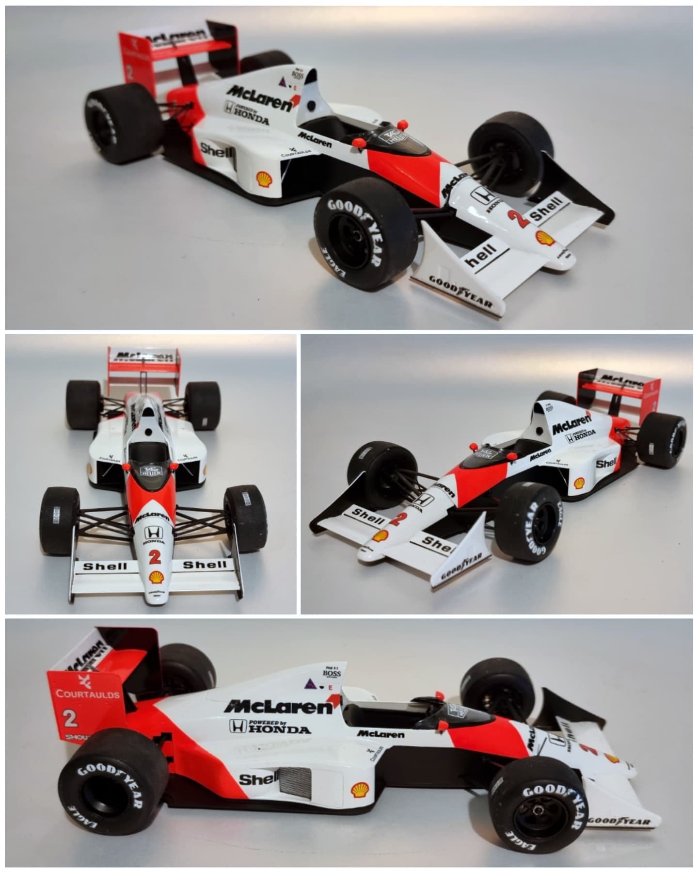 アラン・プロスト 1989 マクラーレン MP4/5 (フジミ製 1/20 スケール