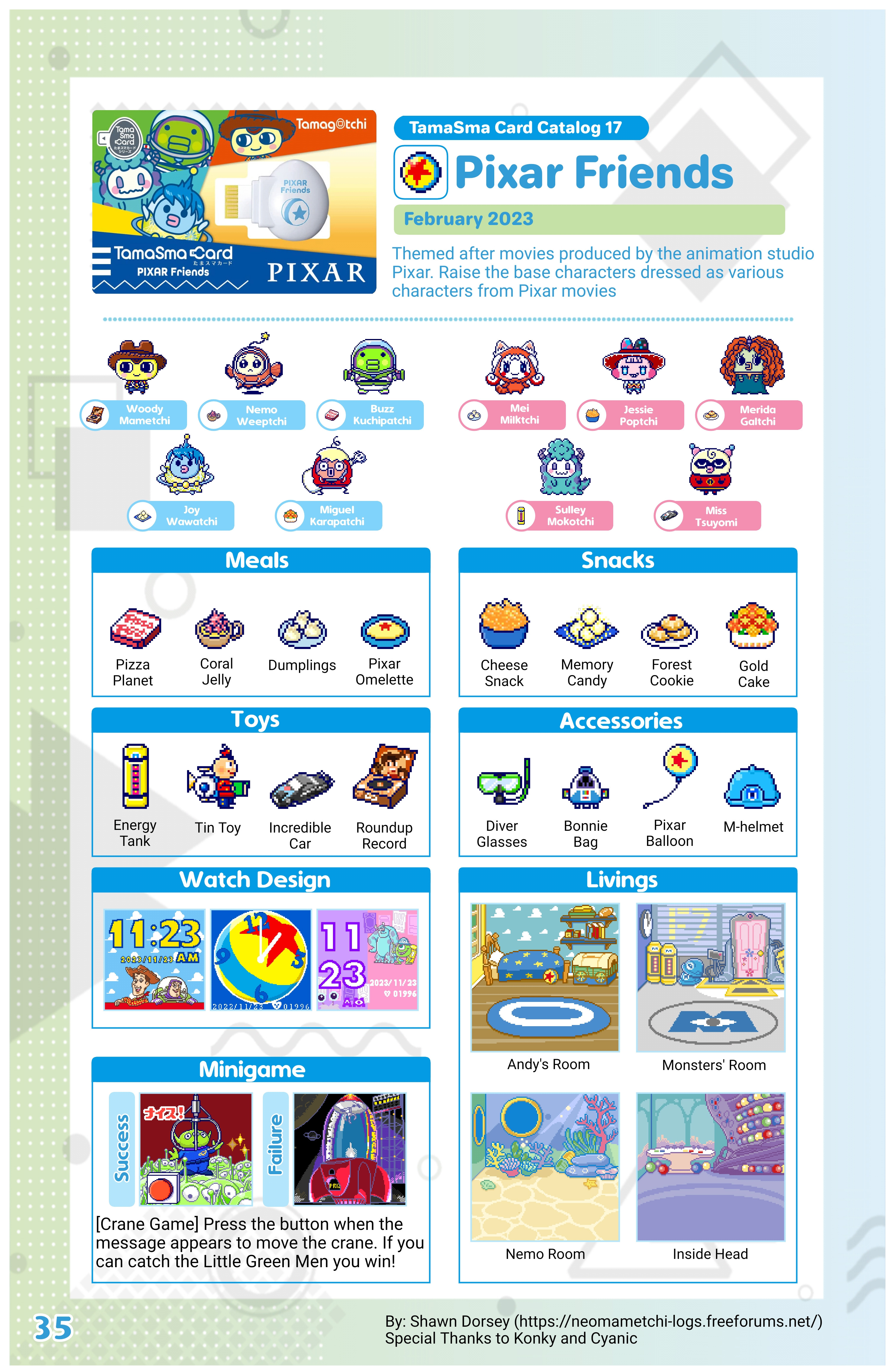 Tamagotchi Smart | NeoMametchi Logs