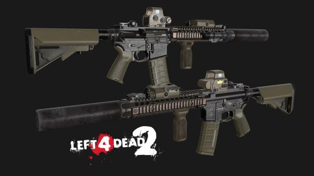 Steam Workshop::M4A1 SOPMOD Block II FSP ACOG [SG552]