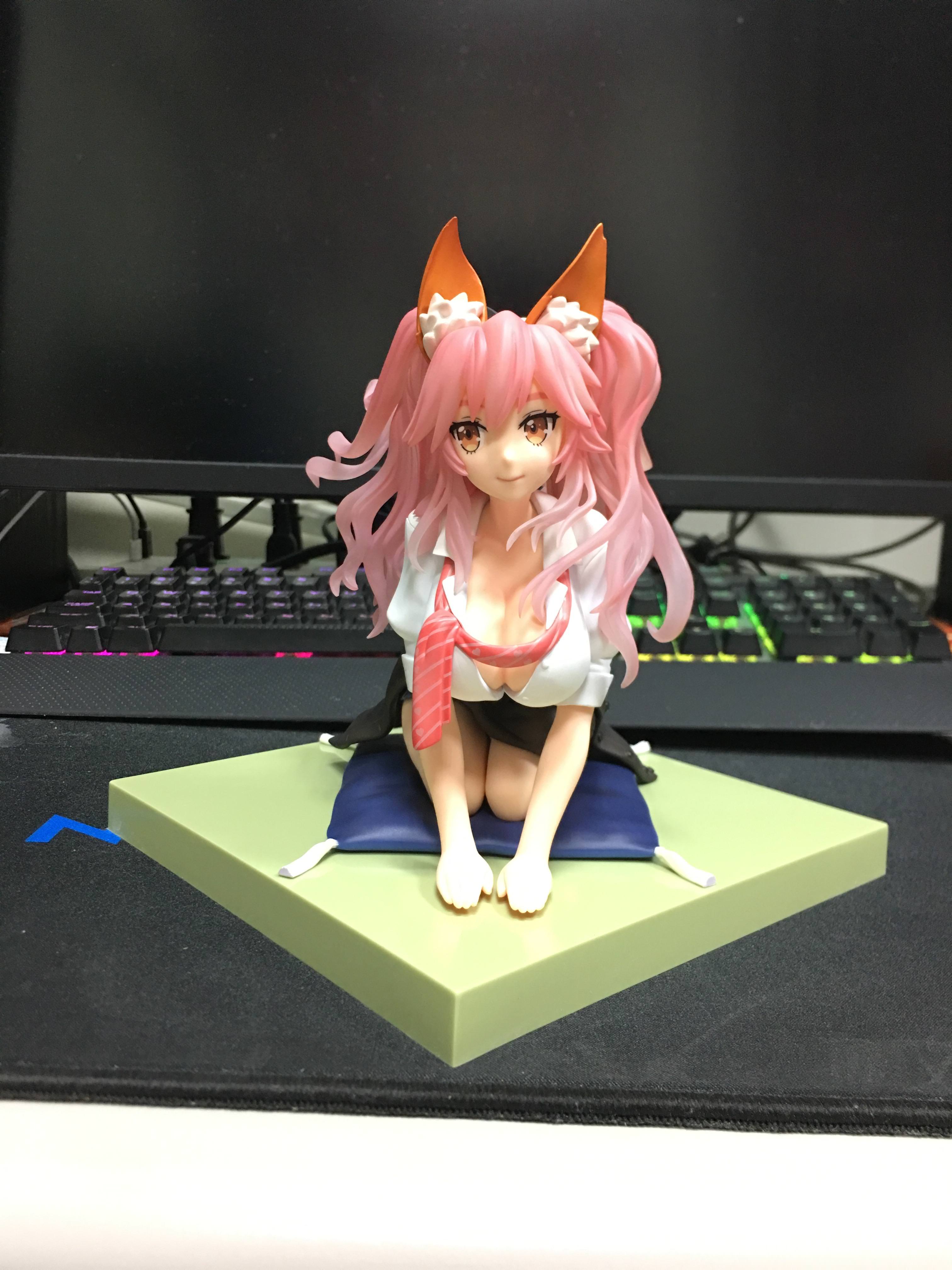 心得】PHAT! FATE/EXTELLA 玉藻前衝擊的學生服Ver. 1/6 開箱@綜合公仔