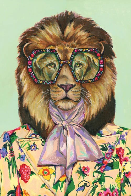 Gucci Lion Canvas Wall Art by Heather Perry | iCanvas