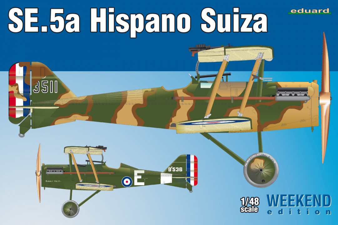 Eduard 1/48th scale SE5a Hispano Suiza