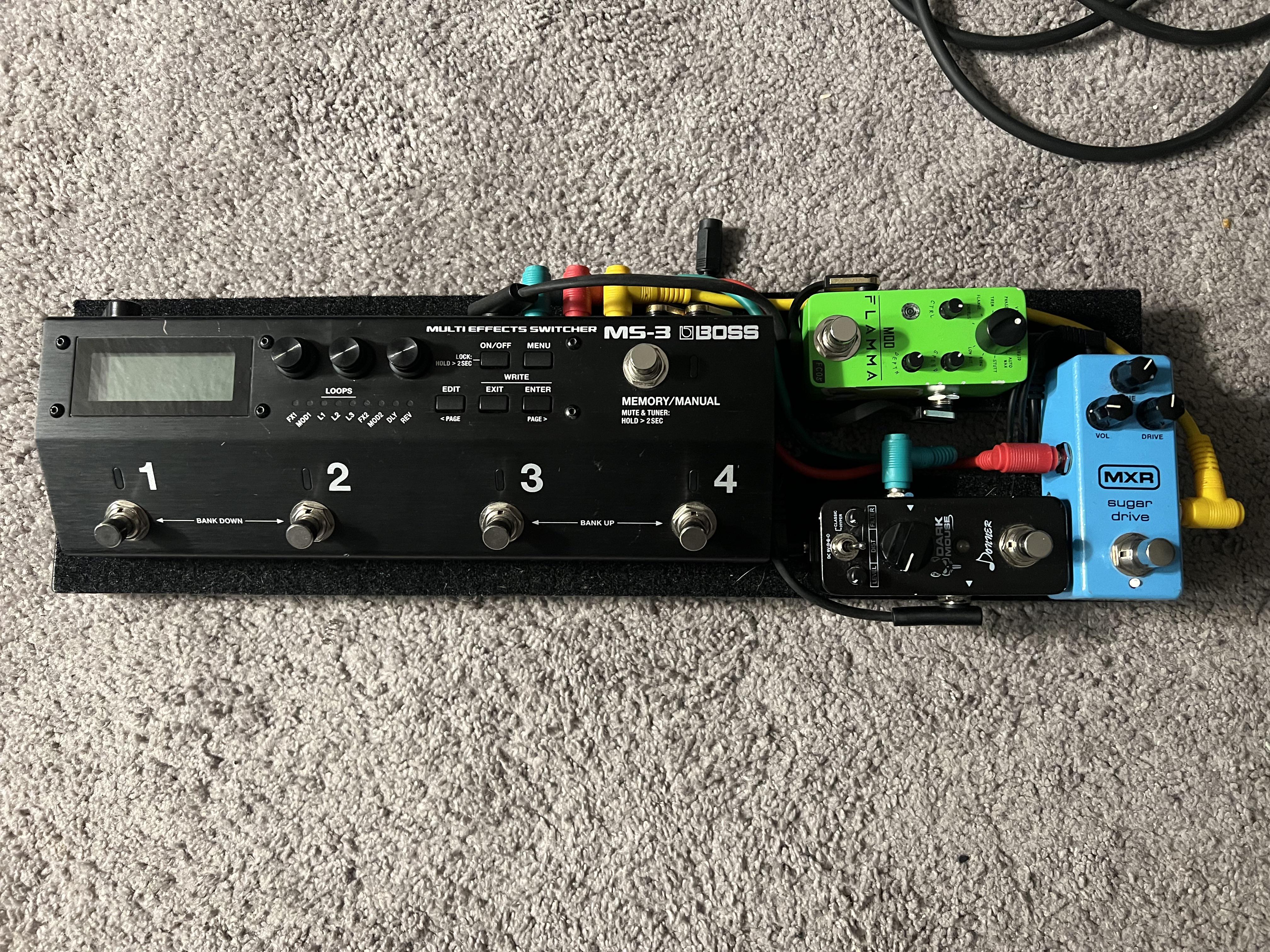 Boss MS-3 を買ったんだけど、マジで革命だよ。 : r/guitarpedals